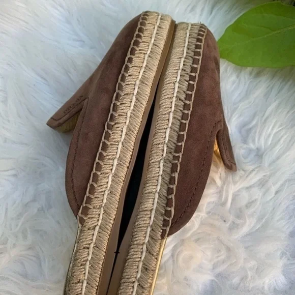 PRADA Suede Espadrille Mules, 36 - Picture 3 of 6